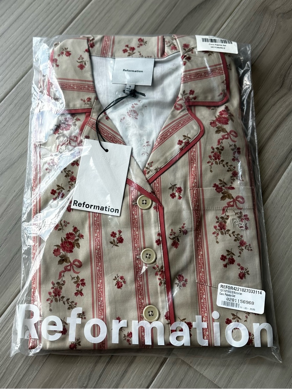 Reformation Coco Pajama Set - Picture 2 of 4